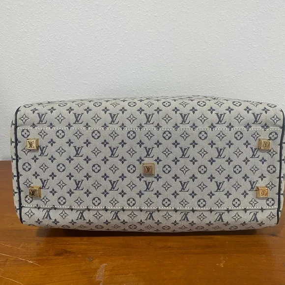 Vintage Louis Vuitton Mini Monogram Josephine GM Navy - Picture 8 of 16